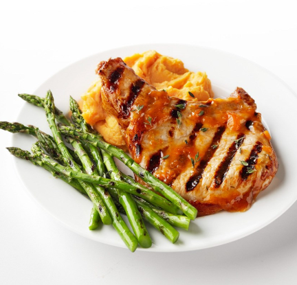 Apricot Glazed Pork Chops