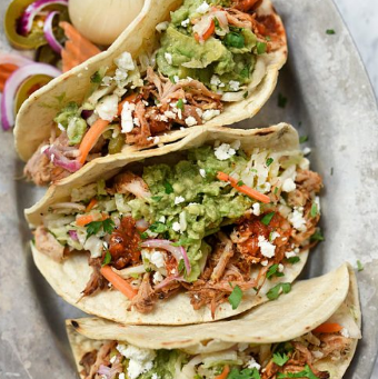 Easy Cajun Pulled Pork Tacos