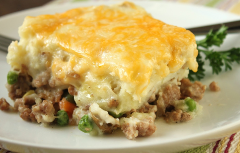 Left Over Turkey Shepard's Pie
