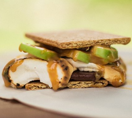 Two Ways to Make Caramel Apple S'mores
