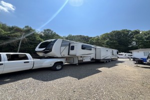 Pre-owned 2021 Forest River Cedar Creek 385TH Toy Hauler