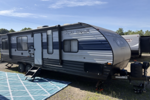Pre-owned 2020 Forest River Cherokee Grey Wolf 25RRT Toy Hauler