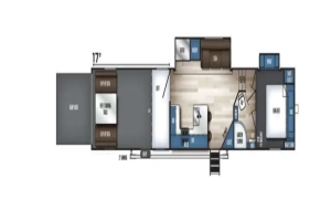 Pre-owned 2024 Forest River Vengeance Rogue 357SUT Toy Hauler