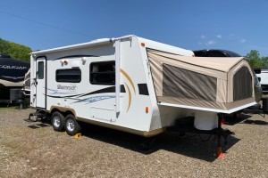Pre-owned 2013 Forest River Flagstaff Shamrock 19 Travel Trailer
